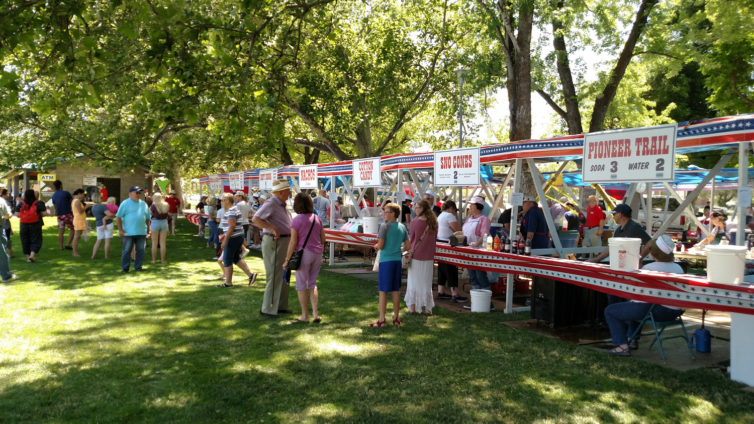 food for sale in the park